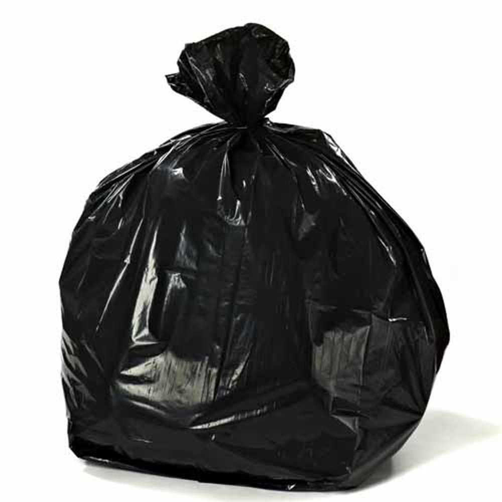 Black Plastic Garbage Bags 70*90cm - Pack of 25 