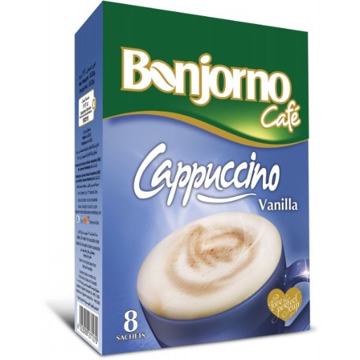 Bonjorno Cappuccino Vanilla - Pack of 12