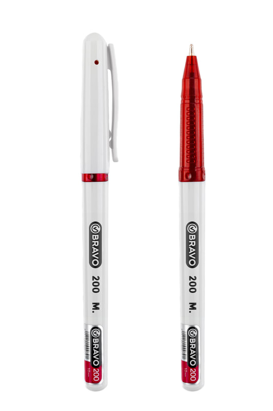 Bravo Ballpoint Pen 200 - Red