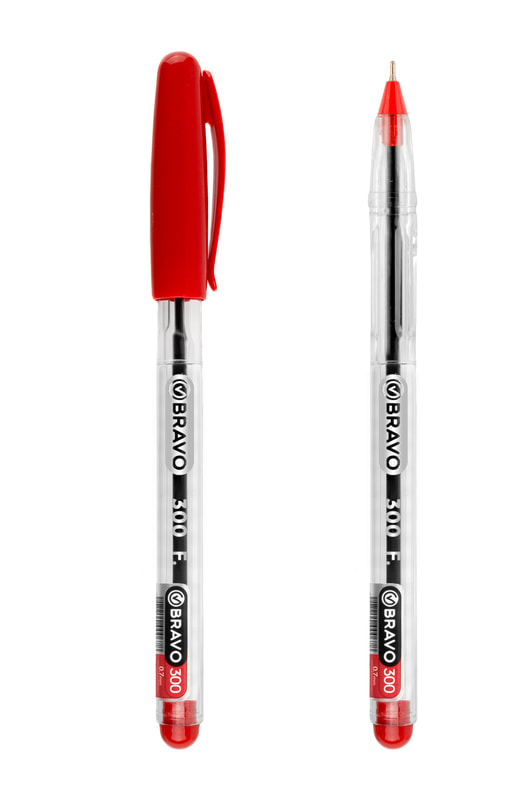 Bravo Ballpoint Pen 300 - Red