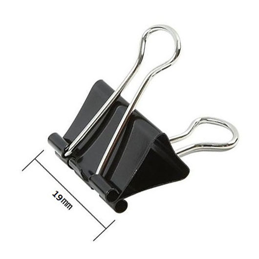 Bulldog Clips - 19mm - Box of 12