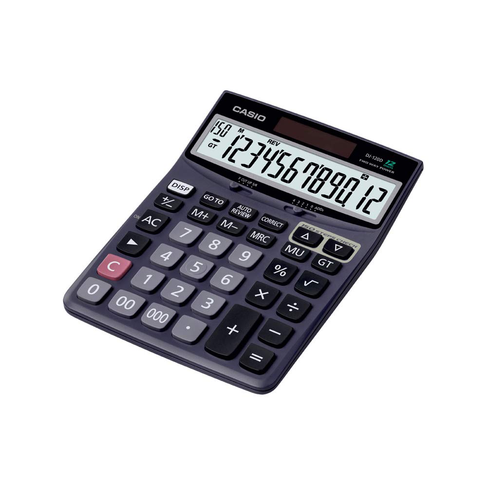 Casio Calculator DJ120D - 12 Digits