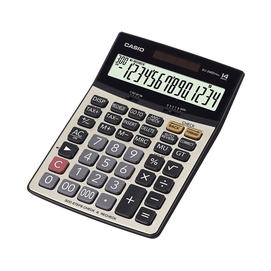Casio Calculator DJ240D - 14 Digits