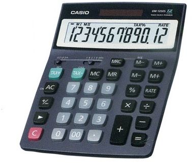 Casio Calculator DM1200S - 12 Digits