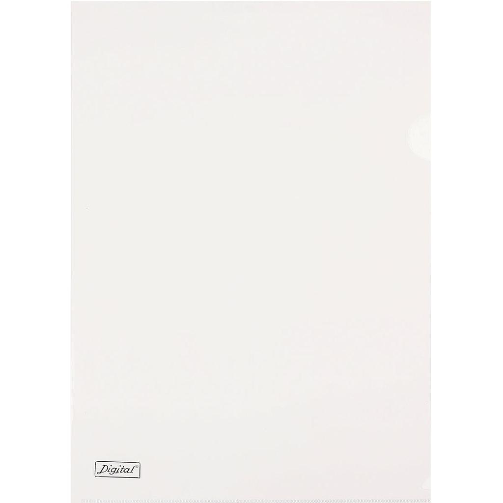 Digital L-Shape Pocket - A4 - 150 Microns - Pack of 25