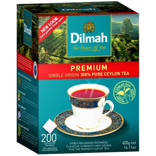Dilmah Premium Tag Tea - 100 Bags