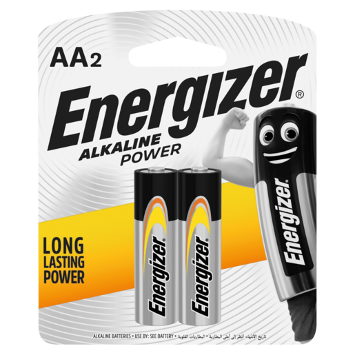 Energizer Batteries E92AAA - Pack of 2