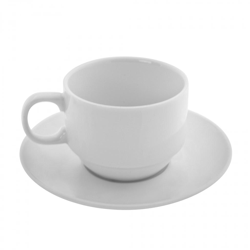 Espresso Cup With Plate - Set of 6 