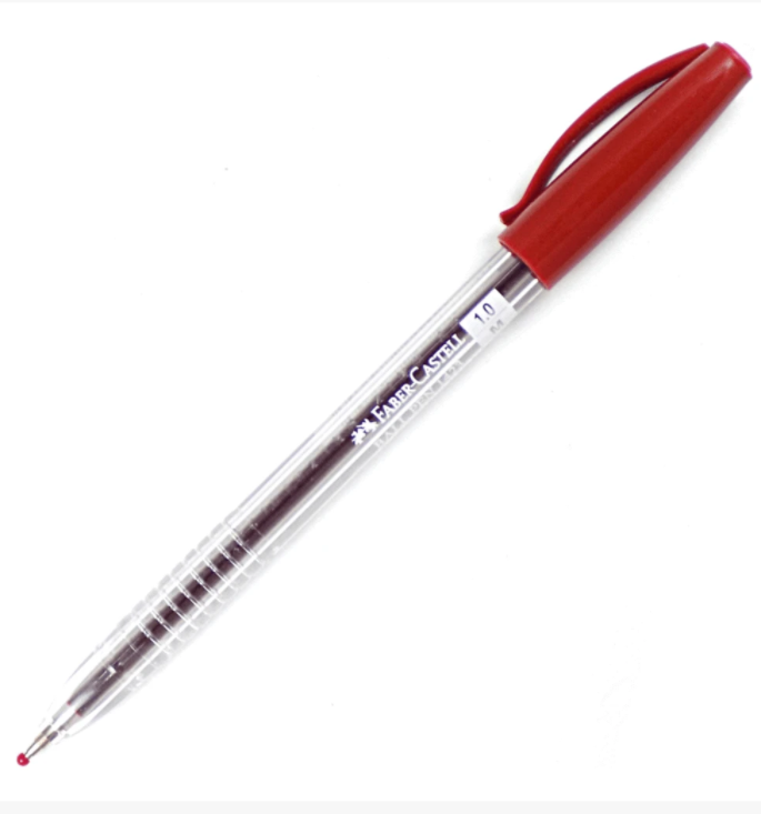 Faber Castell Ballpoint Pen 1423 - 1.0 mm - Red