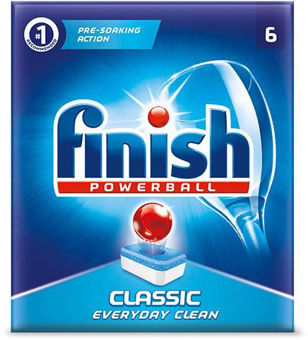 Finish Powerball Classic Dish Cleaner -  6 Tablets