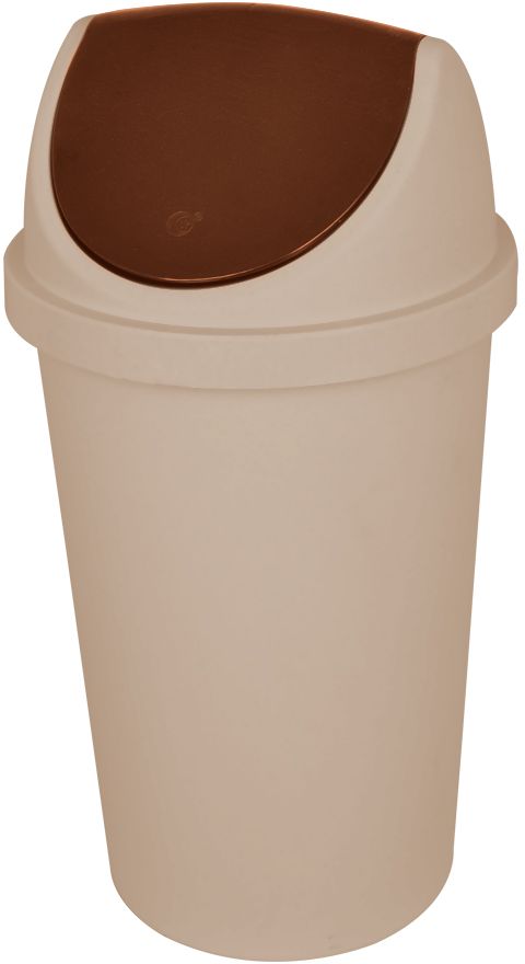 Garbage Basket With Swinging Cover - 40 L