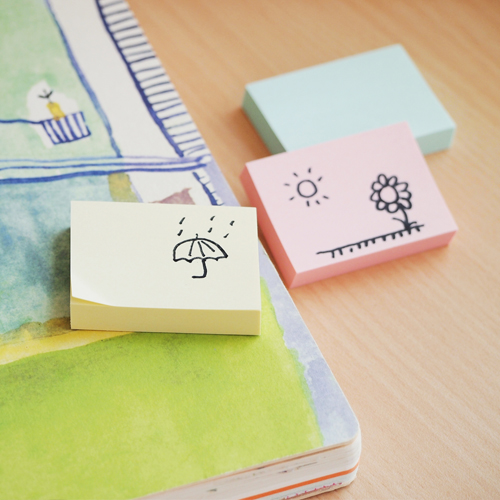 Hopax  Stick'n Notes - 1.5*2 - Yellow - No21005