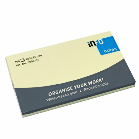 Info Sticky Notes - 3*5 - Yellow