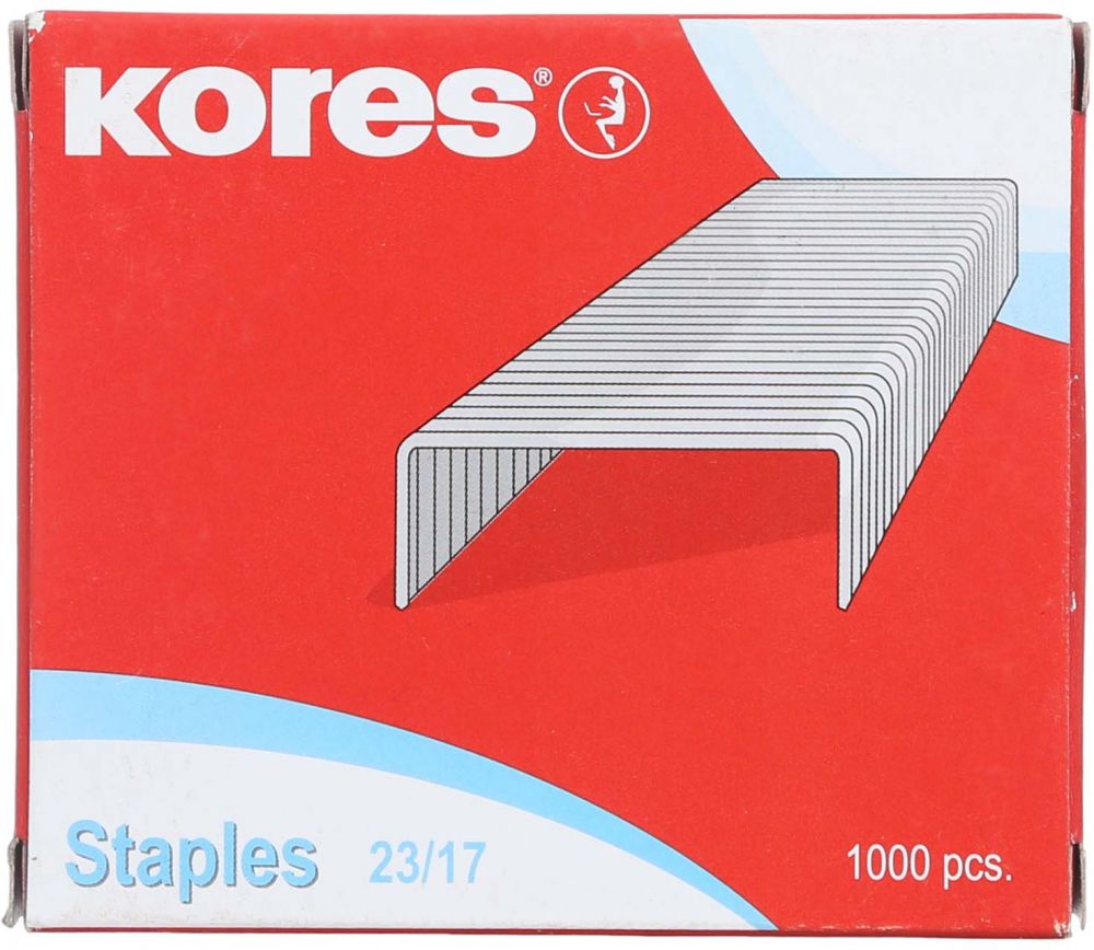 Kores Staples No 23/17 - Silver Color