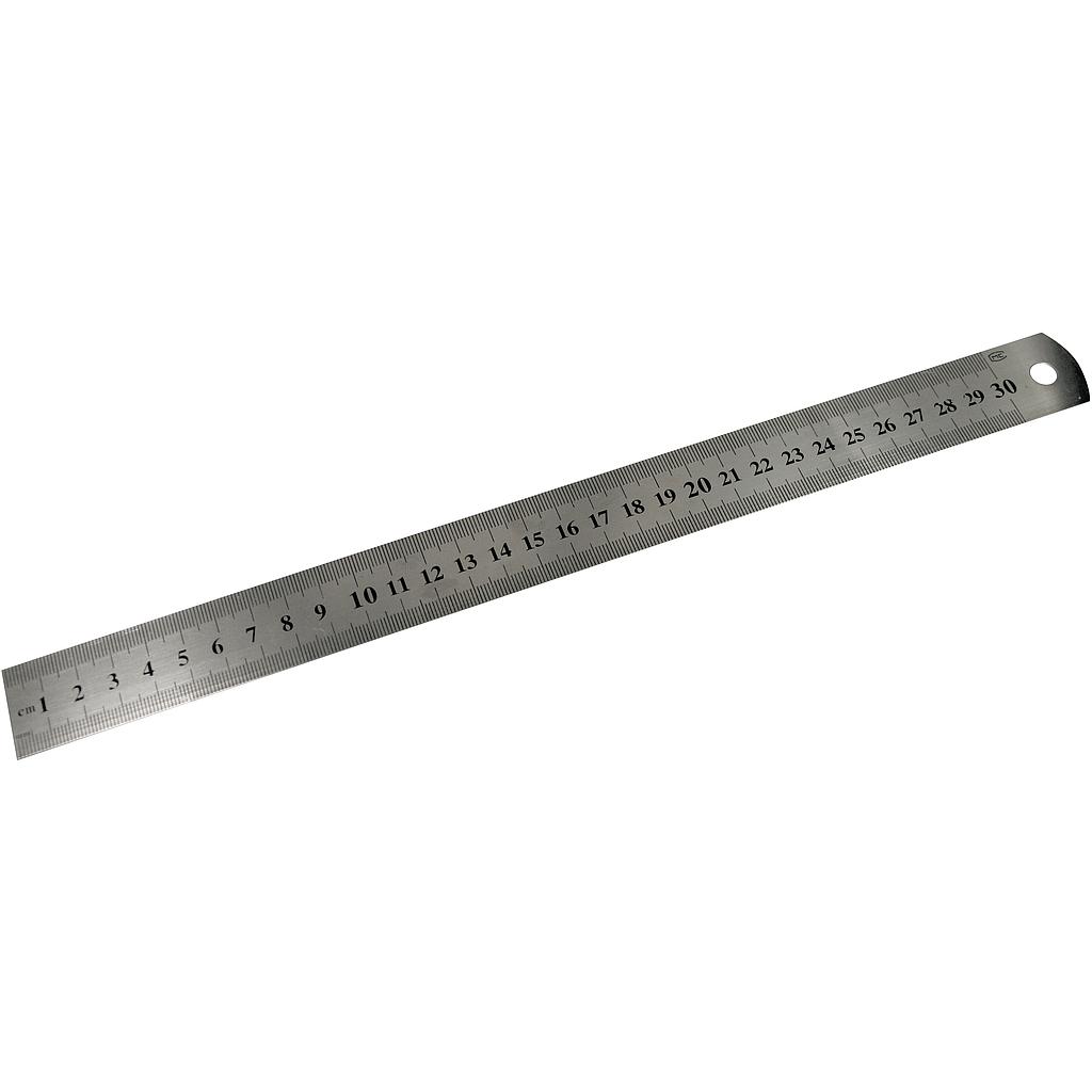 Metal Ruler - 30cm 