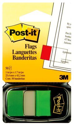 Post-it® Flags 680-22 - 25.4 mm x 43.2 mm