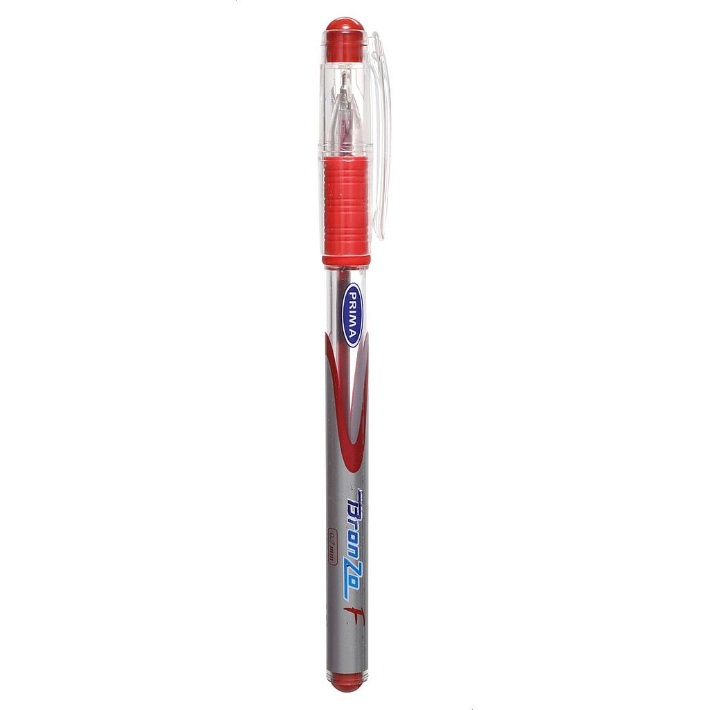Prima Bronzo Ballpoint  Pen - F - Red