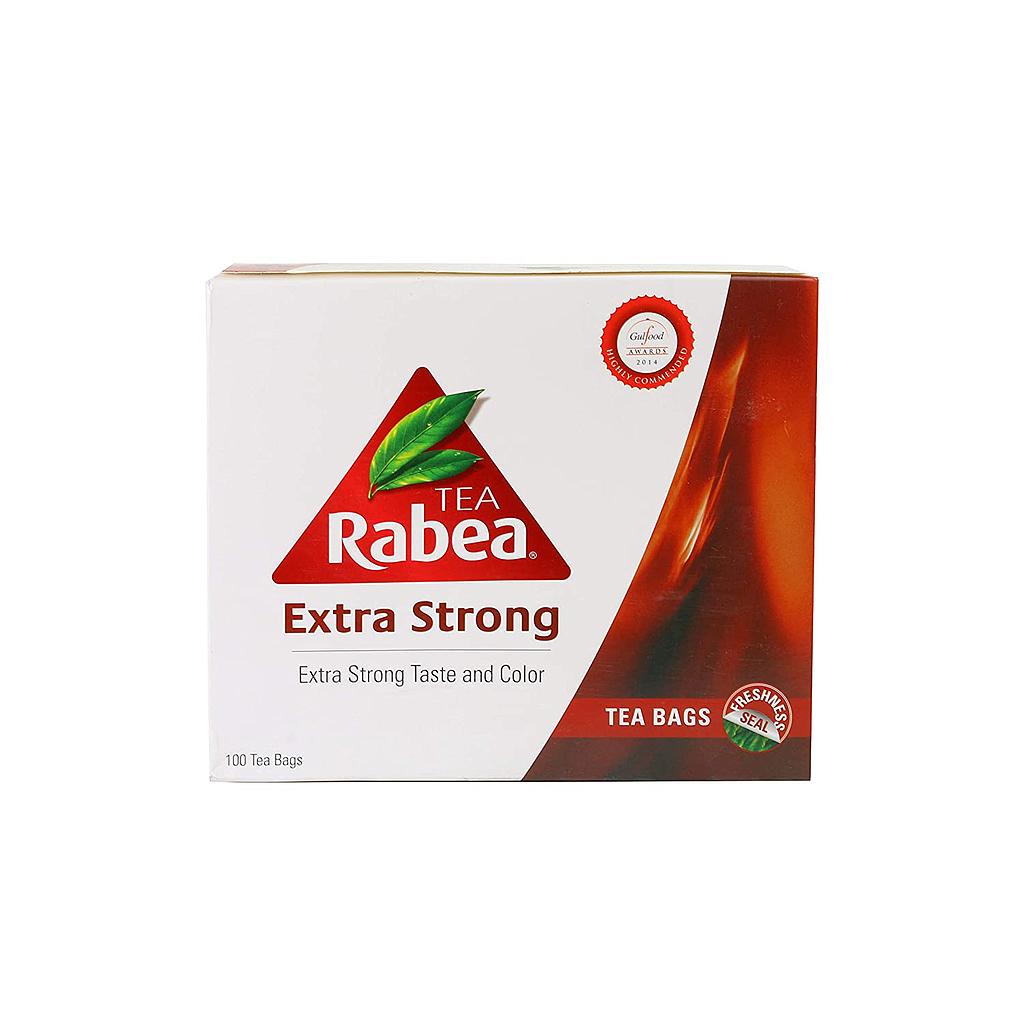 Rabea Extra Strong Tea Bags - 100 Bags