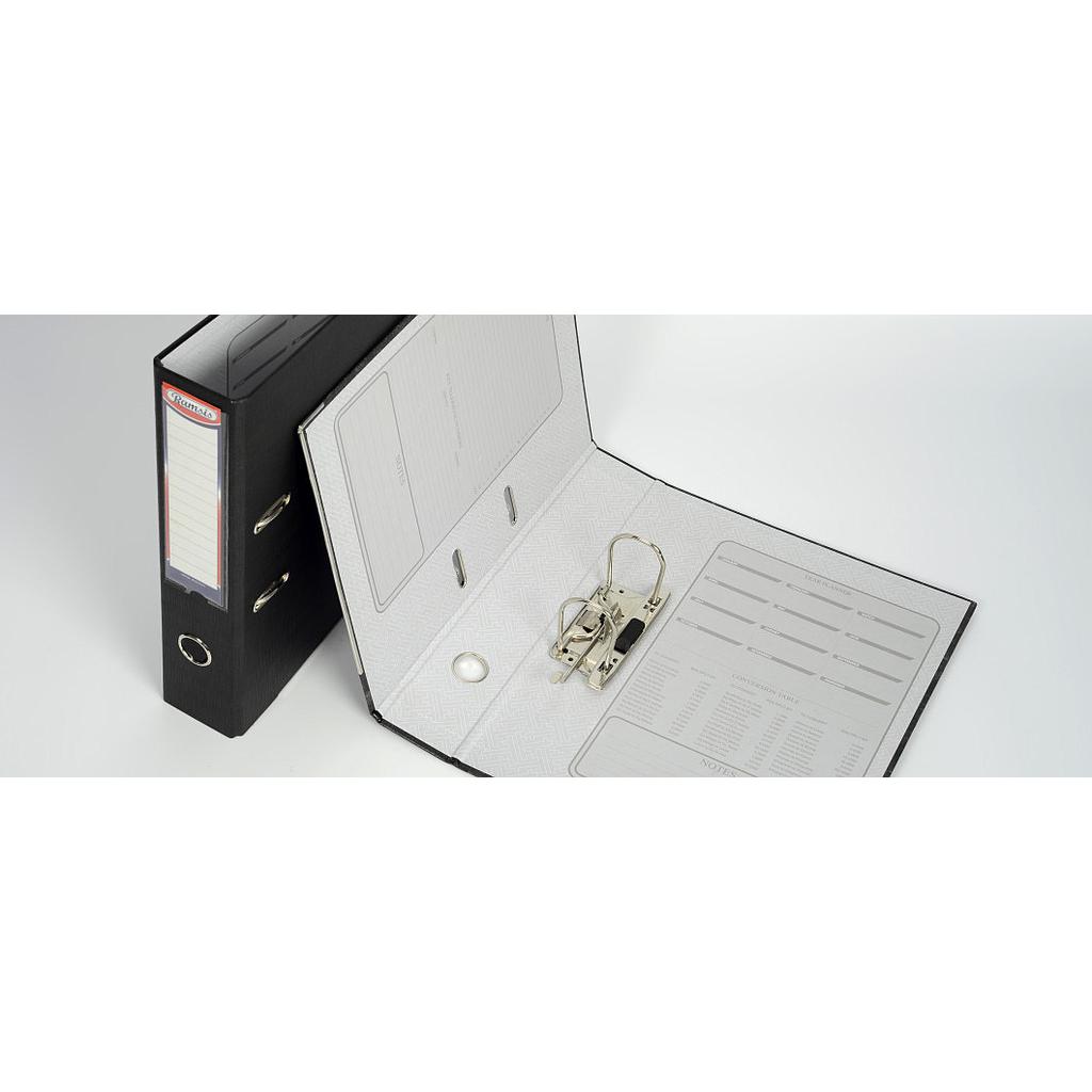 Ramsis 2Ring Binder 8 cm - Black