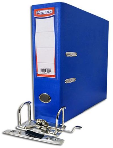 Ramsis 2Ring Binder 8 cm- Blue