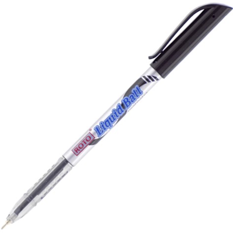 Roto Ballpoint Liquid Pen - Black