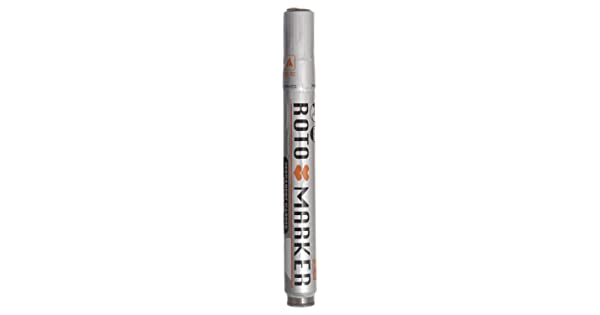 Roto Permanent Marker Chisel Point - Black