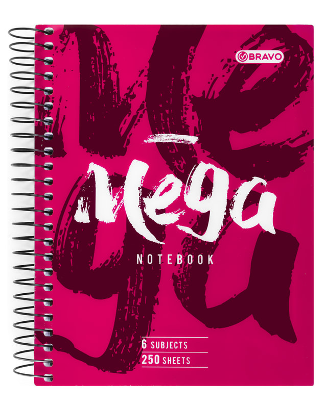 Sasco Mega Notebook - 6 subjects - 250 Pages - A4