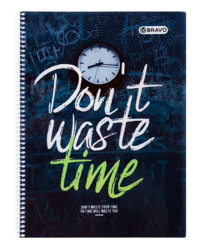 Sasco PP Notebook - 100 Sheets - Trust Time - A4