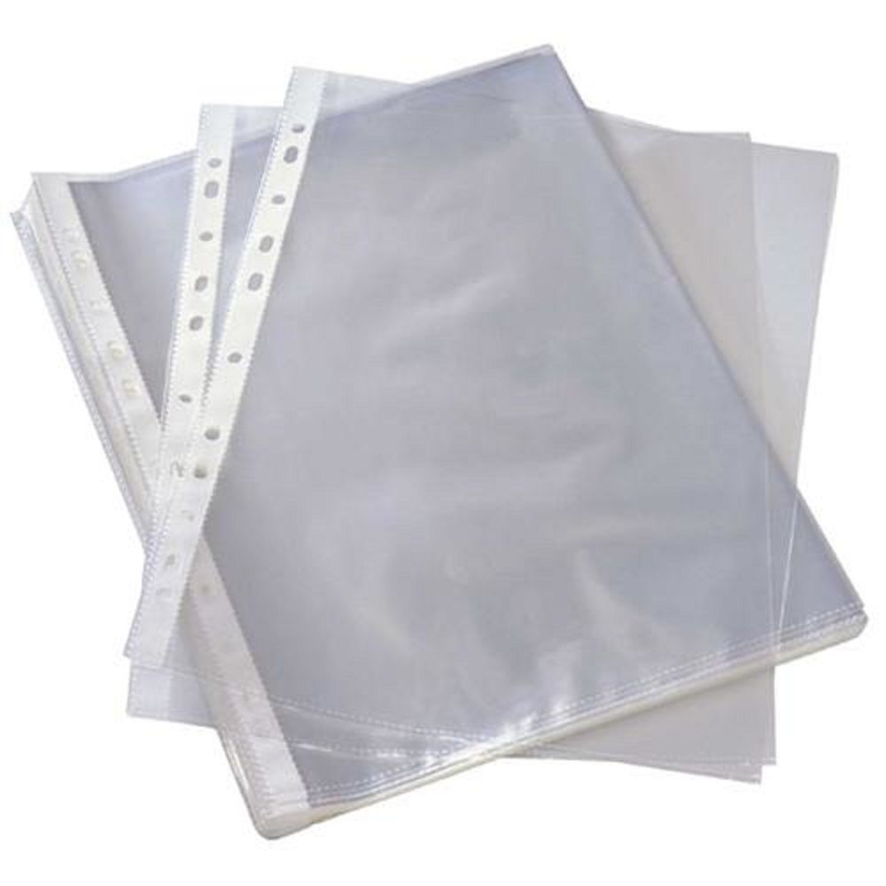 Sasco U-Shape Pocket - A4 - 40 Microns- Pack of 50