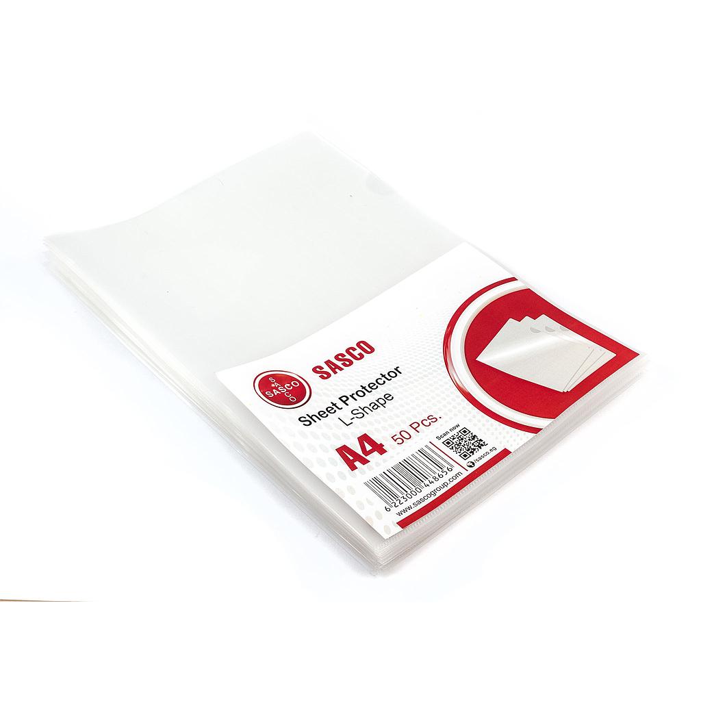 Sasco U-Shape Pocket Heavy Duty - A4 - 100 Microns - Pack 50