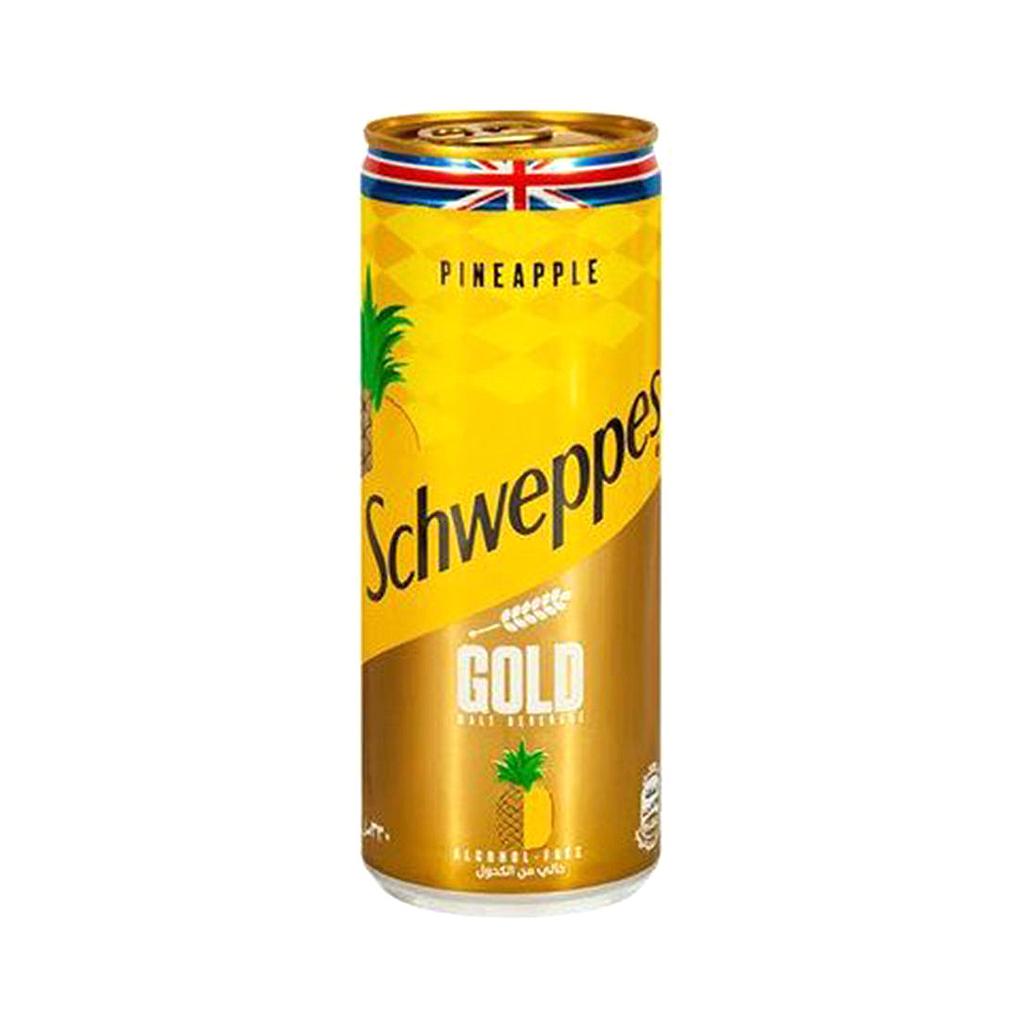 Schweppes Gold Pineapple - Can 330 ml - 24 per pack