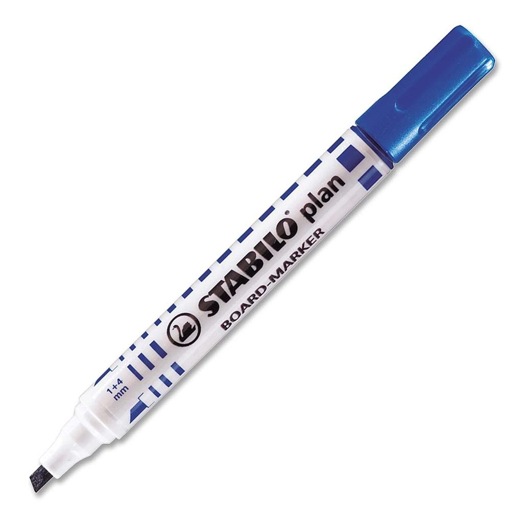 Stabilo White Board Marker Chisel Point - Blue