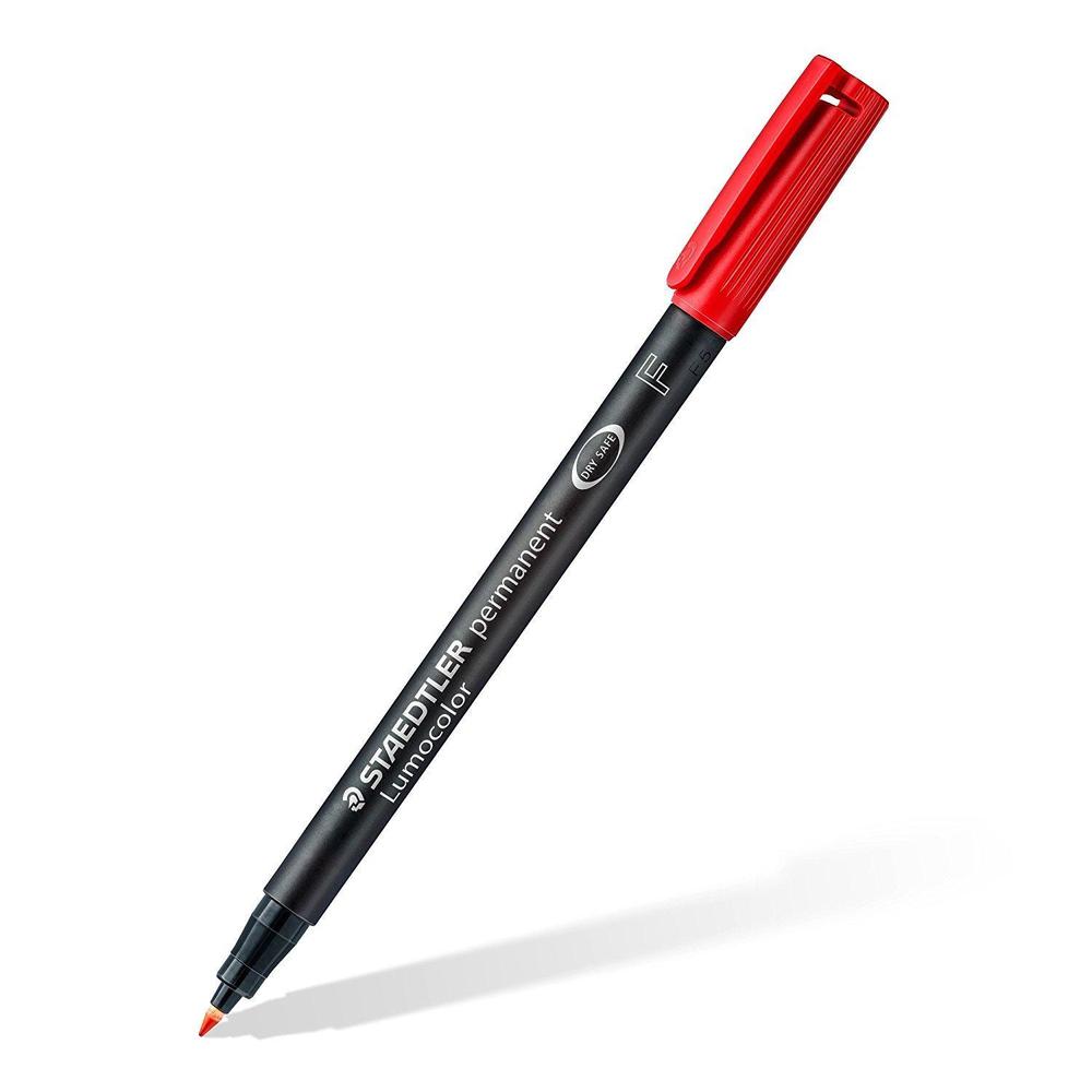 Staedtler CD Permanent Marker - F - Red