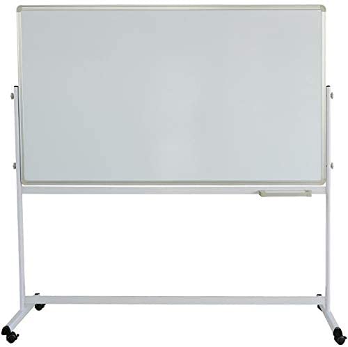 White Steel Board With Stand - 90 cm x 180 cm