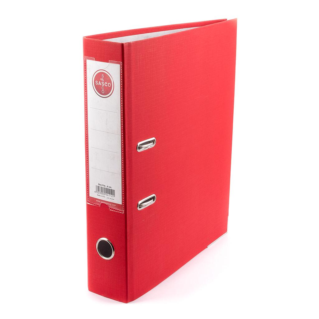 Sasco 2Ring Binder 4cm - Red
