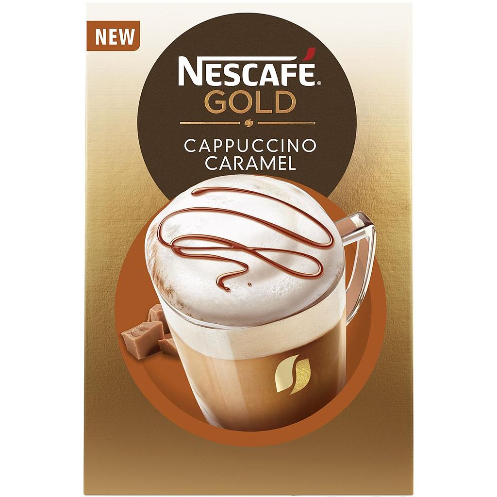 Nescafé Gold Cappuccino Caramel Coffee - Pack of 12