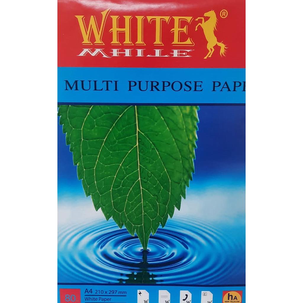 White Copy Paper - 80gm - A4 - Box